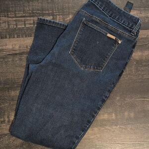 Chico's Women's Dark Blue Straight Leg Jeans